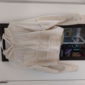 Free People Boho Paneled Hoodie